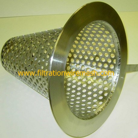 Perforated Metal Conical Strainers